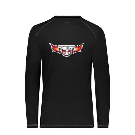 [6846.080.S-LOGO1] Youth SoftTouch Long Sleeve (Youth S, Black, Logo 1)